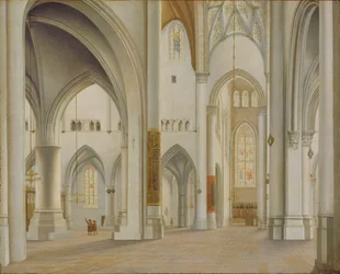 The Interior of Saint Bavo, Haarlem, 1628